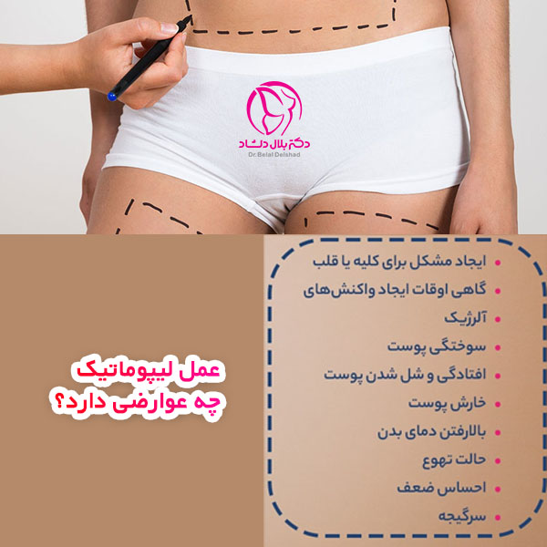 عوارض عمل لیپوماتیک