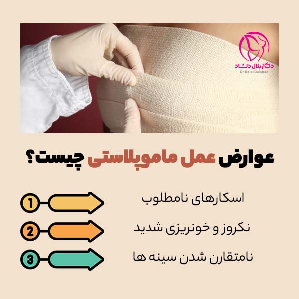 عوارض عمل ماموپلاستی در کرج
